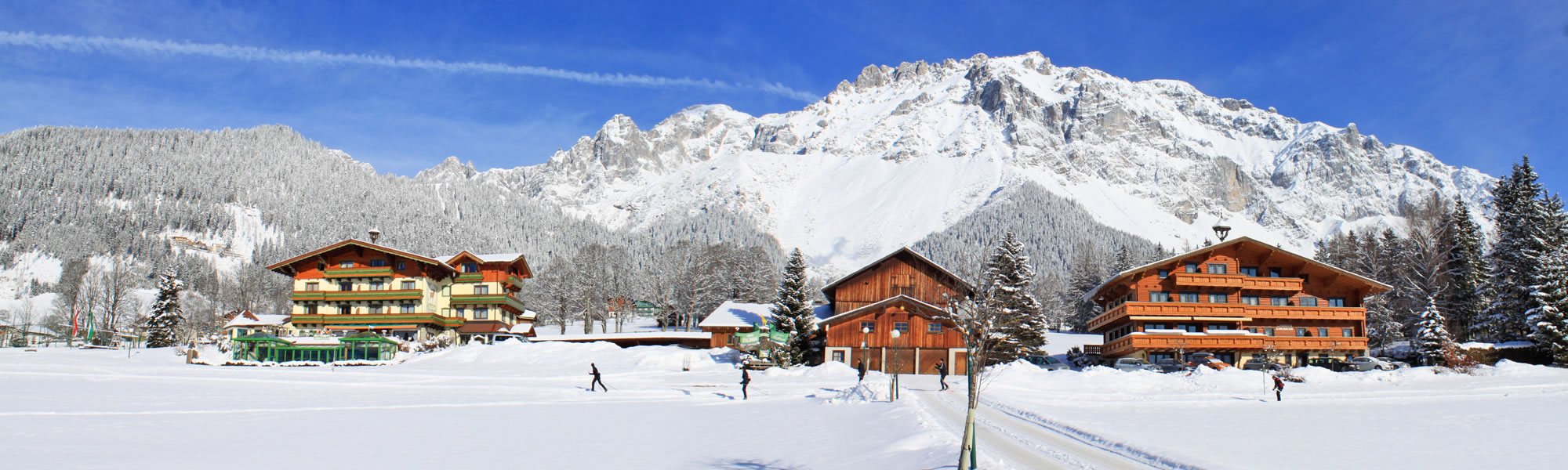 Langlaufen und Winterwandern direkt vom Hotel weg