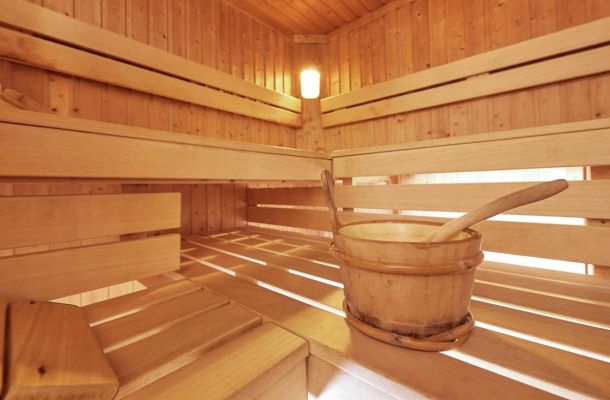 Entspannung pur in der Finnischen Sauna